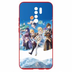 Чехол для Xiaomi Redmi 9 Teyvat Genshin Impact - PrintSalon