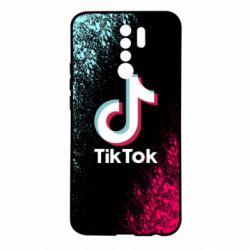 Чехол для Xiaomi Redmi 9 Tiktok spray art - PrintSalon