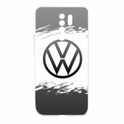 Чохол для Xiaomi Redmi 9 Volkswagen logo and grunge - PrintSalon