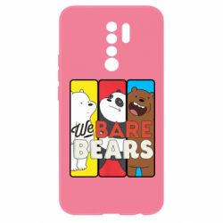 Чехол для Xiaomi Redmi 9 We bare bears collage - PrintSalon