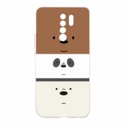 Чохол для Xiaomi Redmi 9 We bare bears ice cream - PrintSalon