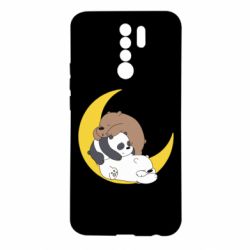 Чехол для Xiaomi Redmi 9 We bare bears sleep - PrintSalon