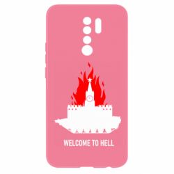 Чехол для Xiaomi Redmi 9 Welcome to Hell