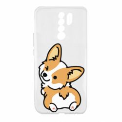 Чехол для Xiaomi Redmi 9 Winking Corgi - PrintSalon