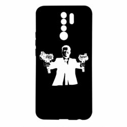 Чехол для Xiaomi Redmi 9 Zelensky fuck putin - PrintSalon