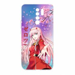 Чехол для Xiaomi Redmi 9 Zero Two Darling In The Franxx - PrintSalon