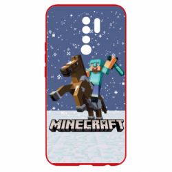 Чохол для Xiaomi Redmi 9 Зимовий Майнкрафт - PrintSalon