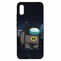 Чехол для Xiaomi Redmi 9a Among Us - Batman in the city - PrintSalon