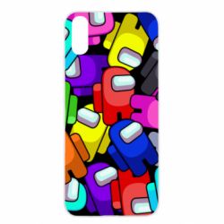 Чехол для Xiaomi Redmi 9a Among us multicolored - PrintSalon