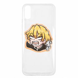 Чехол для Xiaomi Redmi 9a Angry Zenitsu Agatsuma - PrintSalon