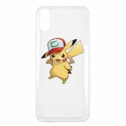 Чехол для Xiaomi Redmi 9a Ash's hat Pikachu - PrintSalon