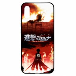 Чехол для Xiaomi Redmi 9a Attack of the Titans - PrintSalon