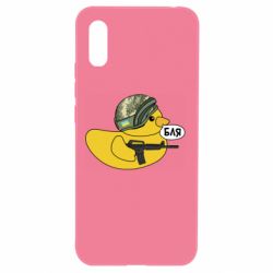 Чехол для Xiaomi Redmi 9a Боевая утка - PrintSalon