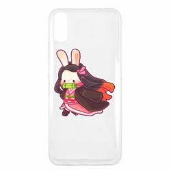 Чехол для Xiaomi Redmi 9a Chibi Bunny Kamado Nezuko - PrintSalon
