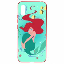 Чехол для Xiaomi Redmi 9a Cute and shy Ariel