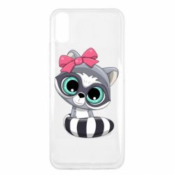 Чехол для Xiaomi Redmi 9a Cute raccoon - PrintSalon