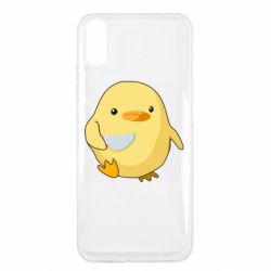 Чехол для Xiaomi Redmi 9a Цыпленок с ножом мем - PrintSalon