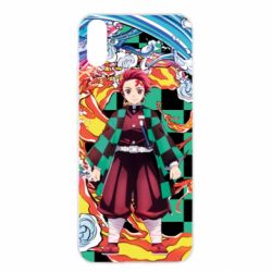 Чехол для Xiaomi Redmi 9a Demon Slayer Kimetsu No Yaiba - PrintSalon