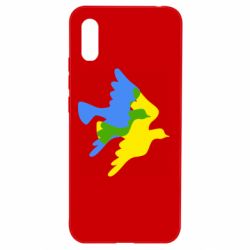 Чехол для Xiaomi Redmi 9a Dove flag of Ukraine - PrintSalon
