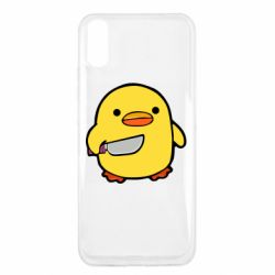 Чохол для Xiaomi Redmi 9a Duckling With A Knife - PrintSalon