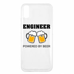 Чехол для Xiaomi Redmi 9a Engineer Powered By Beer - PrintSalon