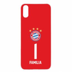 Чехол для Xiaomi Redmi 9a FC Bayern. Твоя фамилия, номер (англ.) - PrintSalon