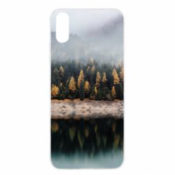 Чехол для Xiaomi Redmi 9a Forest by the lake - PrintSalon