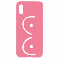 Чехол для Xiaomi Redmi 9a Funny tits - PrintSalon