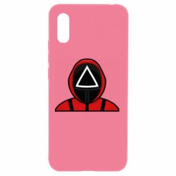 Чехол для Xiaomi Redmi 9a Игра в кальмара Soldier - PrintSalon