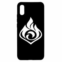 Чехол для Xiaomi Redmi 9a Genshin Impact Pyro - PrintSalon