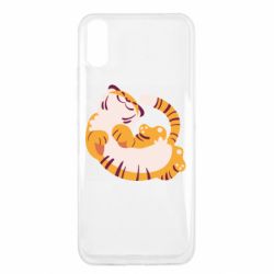 Чехол для Xiaomi Redmi 9a Happy tiger - PrintSalon