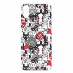 Чохол для Xiaomi Redmi 9a Hayao Miyazaki Characters - PrintSalon