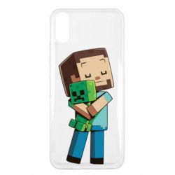 Чохол для Xiaomi Redmi 9a Heroes from Minecraft - PrintSalon