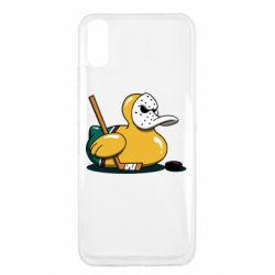 Чехол для Xiaomi Redmi 9a Hockey duck - PrintSalon