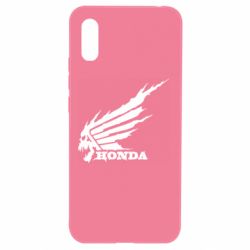 Чехол для Xiaomi Redmi 9a Honda skull - PrintSalon