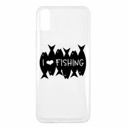 Чохол для Xiaomi Redmi 9a I Love Fishing - PrintSalon