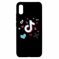 Чехол для Xiaomi Redmi 9a Icons TIK TOK - PrintSalon