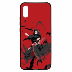Чохол для Xiaomi Redmi 9a Itachi Uchiha with crows - PrintSalon