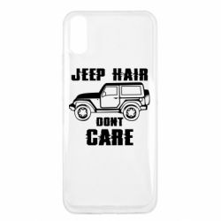 Чехол для Xiaomi Redmi 9a Jeep hair don't care - PrintSalon