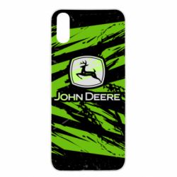 Чохол для Xiaomi Redmi 9a John Deere and green background - PrintSalon