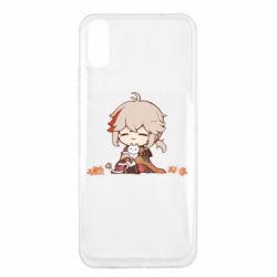 Чохол для Xiaomi Redmi 9a Кадзуха з котом - PrintSalon