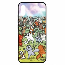 Чохол для Xiaomi Redmi 9a Коти танцюють - PrintSalon