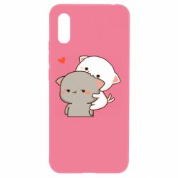 Чехол для Xiaomi Redmi 9a Котики кохання - PrintSalon