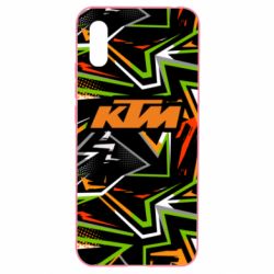 Чохол для Xiaomi Redmi 9a KTM orange logo - PrintSalon