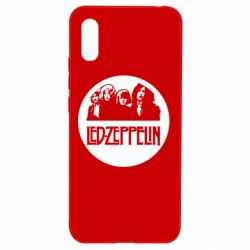 Чехол для Xiaomi Redmi 9a Led Zeppelin in a circle