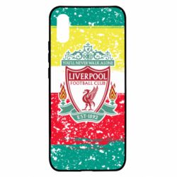 Чохол для Xiaomi Redmi 9a Liverpool and logo colors - PrintSalon