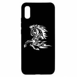 Чехол для Xiaomi Redmi 9a Лошадь - PrintSalon