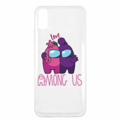 Чехол для Xiaomi Redmi 9a Love is Among Us - PrintSalon