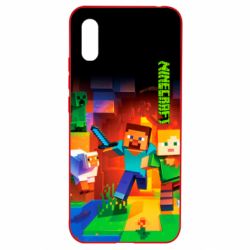 Чехол для Xiaomi Redmi 9a Майнкрафт - PrintSalon