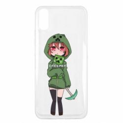 Чехол для Xiaomi Redmi 9a Minecraft anime - PrintSalon